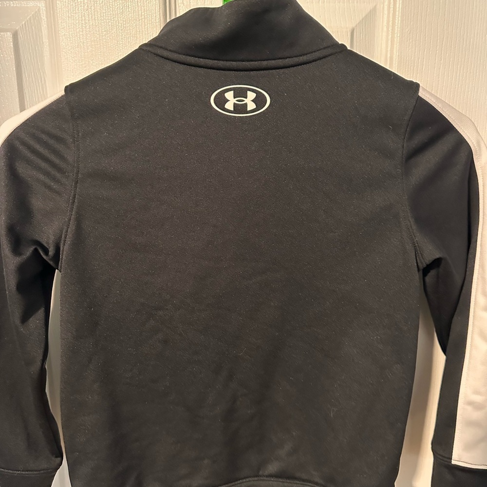 Under Armour Kids Black Full-Zip Jacket - Picture 4 of 5